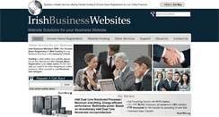 Desktop Screenshot of irishbusinesswebsites.com